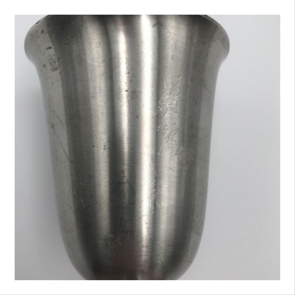 Vintage Web Pewter Wine Goblet Chalice 1151 5.5" Prop Reenactment Display USA - Picture 7 of 9
